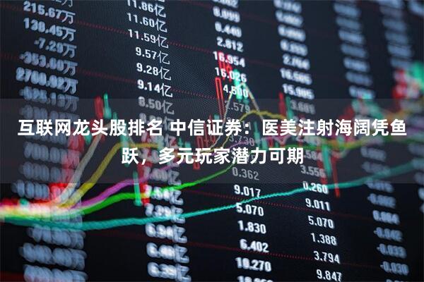 互联网龙头股排名 中信证券：医美注射海阔凭鱼跃，多元玩家潜力可期